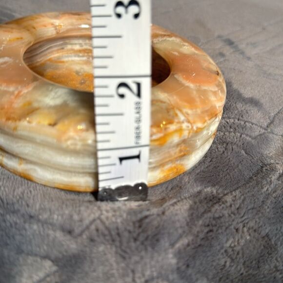 Gorgeous Natural Stone Ashtray or Trinket Box Heavy BRAND NEW - Picture 10 of 12